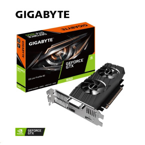 GIGABYTE VGA NVIDIA GeForce GTX 1650 OC 4G, Low Profile 4GB GDDR5, 1x HDMI, 1x DP, 1xDVI