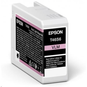 EPSON ink Singlepack Vivid Light Magenta T46S6 UltraChrome Pro 10 ink 25ml