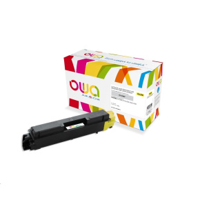 OWA Armor toner pro KYOCERA FS-C5250, 2026, 5000 Stran, TK590Y, žlutá/yellow + waste box (TK-590Y)