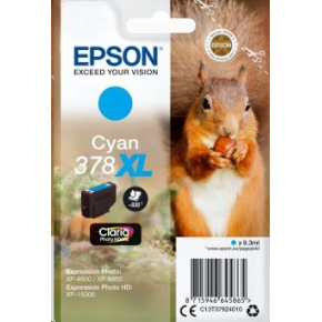 EPSON ink bar Singlepack Cyan 378XL Claria Photo HD Ink 9,3 ml EPSON ink bar Singlepack Cyan 378XL Claria Photo HD Ink 9,3 ml