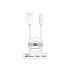 WG - Datový kabel Lightning MFI na USB-A, 1 metr, 2,4A , bílá