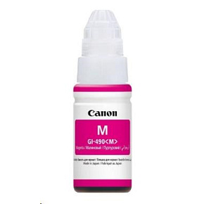 Canon Cartridge GI-490 purpurová proPIXMA G1400, G1410, G2400, G2410, (7 000 str.) BAZAR/POŠKOZENÝ OBAL
