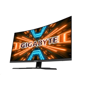 GIGABYTE LCD - 31.5" Gaming monitor M32QC, Prohnutý VA1500R, 2560 x 1440 QHD, 165Hz, 3000:1, 350cd/m2, 1ms, 2xHDMI, 1xDP