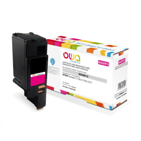 OWA Armor toner pro EPSON AL C1700, C1750, CX17, 1400   Stran, C13S050612, červená/magenta