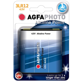 AgfaPhoto Power alkalická baterie 4,5V, blistr 1ks AgfaPhoto Power alkalická baterie 4,5V, blistr 1ks