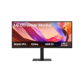 LG MT IPS LCD LED 34" 34U650A - IPS panel, 3440x1440, 2xHDMI, DP, USB-C, USB 3.2, LAN, nast. vyska, repro, zakriven LG MT IPS LCD LED 34" 34U650A - IPS panel, 3440x1440, 2xHDMI, DP, USB-C, USB 3.2, LAN, nast. vyska, repro, zakriven