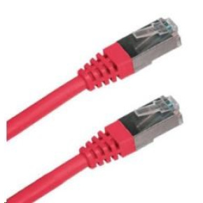 XtendLan patch kabel Cat6A, SFTP, LS0H - 3m, červený