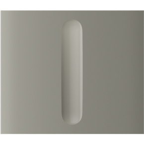 Ajax  CenterButton (Dimmer) vertical - Středový kryt stmívatelného tlačítka, vertikální instalace, olivová