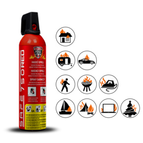 Safe Hasicí sprej 750 RED Safe Hasicí sprej 750 RED