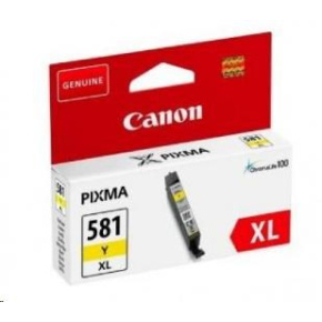 Canon CARTRIDGE CLI-581XL žlutá pro PIXMA TS915x, TS815x, TS615x, TS515x, TR8550, TR7550