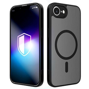 3mk ochranný kryt Misty MagCase Black pro Apple iPhone 16E/ iPhone 17E 3mk ochranný kryt Misty MagCase Black pro Apple iPhone 16E/ iPhone 17E