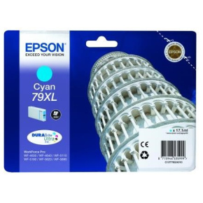 EPSON Ink bar WF-5xxx Series Ink Cartridge "Pisa" 79 XL Cyan (17,1 ml)