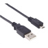 PREMIUMCORD Kabel USB 2.0 A-Micro B propojovací. 2m (černý)