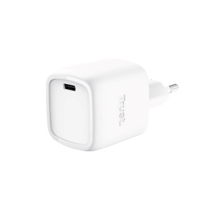 TRUST GaN Nabíječka MAXO 30W, USB-C, bílá TRUST GaN Nabíječka MAXO 30W, USB-C, bílá