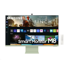 BAZAR - Samsung MT LED LCD Smart Monitor 32" LS32BM80GUUXEN-plochý,VA,3840x2160,4ms,HDMI,USB C - Poškozený obal (Komplet