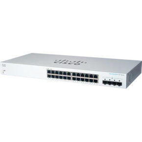 BAZAR - Cisco switch CBS220-24T-4G (24xGbE,4xSFP,fanless) - REFRESH - poškozený obal