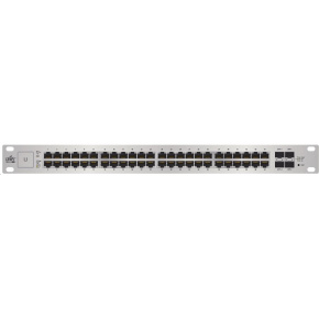 UBNT UniFi Switch US-48-500W [48xGigabit, 500W PoE+ 802.3at/af, pasivní PoE 24V, 2xSFP + 2xSFP+, non-blocking 70Gbps]
