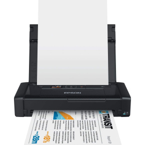 BAZAR - EPSON přenosná tiskárna ink WorkForce WF-100W MFZ, A4, 14ppm, USB, WiFi, BT - poškozený obal