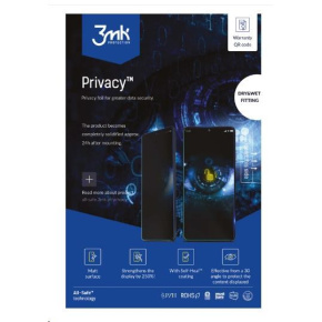 3mk All-Safe - AIO fólie BH Privacy Dry & Wet Fitting Phone, 5 ks 3mk All-Safe - AIO fólie BH Privacy Dry & Wet Fitting Phone, 5 ks
