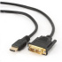 GEMBIRD Kabel HDMI-DVI 0,5m, 1.3, M/M stíněný, zlacené kontakty