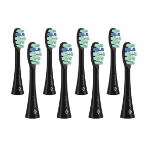 TrueLife SonicBrush Clean-series heads Standard black 8 pack TrueLife SonicBrush Clean-series heads Standard black 8 pack