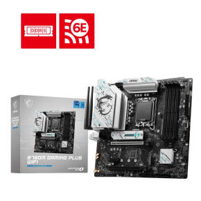 BAZAR - MSI MB Sc LGA1700 B760M GAMING PLUS WIFI, Intel B760, 4xDDR5, 2xDP, 2x HDMI, mATX - Po opravě (Bez příšlušenství