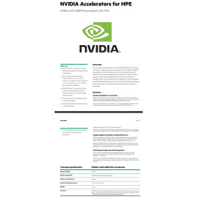 NVIDIA L40S 48GB PCIe Accelerator for HPE RENEW S2L70CR