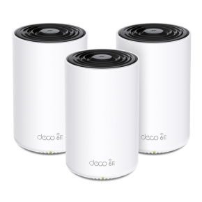 TP-Link Deco XE75(3-pack) WiFi6E Mesh (AXE5400, 2,4GHz/5GHz/6GHz,3xGbELAN/WAN) TP-Link Deco XE75(3-pack) WiFi6E Mesh (AXE5400, 2,4GHz/5GHz/6GHz,3xGbELAN/WAN)