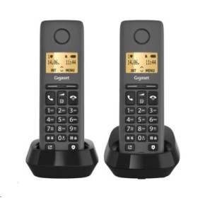 Gigaset Basic 100 Duo Black Gigaset Basic 100 Duo Black