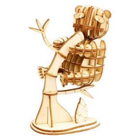RoboTime dřevěné 3D puzzle Panda RoboTime dřevěné 3D puzzle Panda