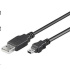 PremiumCord Kabel USB 2.0, A-B mini, 5pinů, 2m