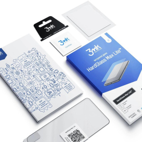 3mk tvrzené sklo HardGlass Max Lite Black pro Apple iPhone 17 Pro Max