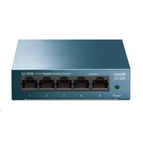 TP-Link switch LS105G, 5xGbE RJ45, fanless