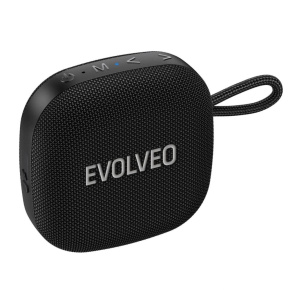 EVOLVEO TopSound, bezdrátový vodotěsný bluetooth reproduktor s rádiem, černý EVOLVEO TopSound, bezdrátový vodotěsný bluetooth reproduktor s rádiem, černý