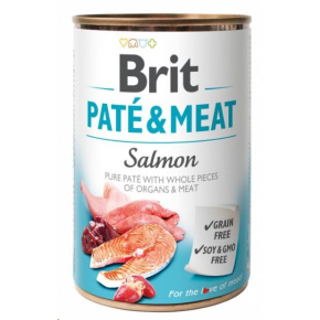 Konz.Brit Pate & Meat Salmon 400g
