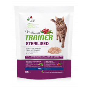TRAINER Natural Cat Sterilised drubezi maso 300g