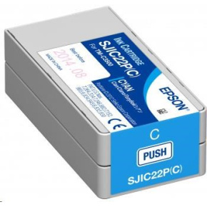 Epson cartridge, cyan Epson cartridge, cyan