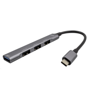 i-tec USB-C Metal HUB 1x USB 3.0 + 3x USB 2.0