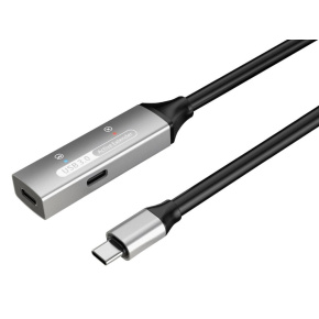 PREMIUMCORD USB-C repeater a prodlužovací kabel Male-Female, 5Gbps Aluminium 5m PREMIUMCORD USB-C repeater a prodlužovací kabel Male-Female, 5Gbps Aluminium 5m