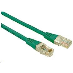 Solarix Patch kabel CAT5E UTP PVC 5m zelený non-snag-proof C5E-155GR-5MB