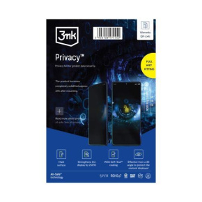 3mk All-Safe Privacy - AIO fólie Phone Dry & Wet Fitting v2.0 25 pcs 3mk All-Safe Privacy - AIO fólie Phone Dry & Wet Fitting v2.0 25 pcs