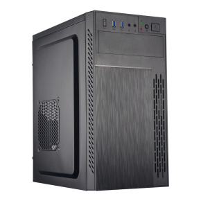 EUROCASE skříň ML M6-505B, Midi Tower, 2x USB 3.0, 2x audio, bez zdroje EUROCASE skříň ML M6-505B, Midi Tower, 2x USB 3.0, 2x audio, bez zdroje