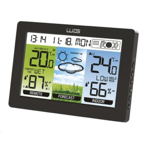 WG - Meteostanice WG4 Catbrella s venkovním čidlem, černá WG - Meteostanice WG4 Catbrella s venkovním čidlem, černá