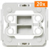 Homematic IP  Adaptér Berker B2, set 20ks - EQ3-ADA-B2-20