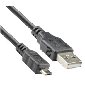 PREMIUMCORD Kabel micro USB 2.0, A-B 1,5m kabel navržený pro rychlé nabíjení