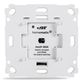 Homematic IP  Spínací akční člen s měřením - 5A, zápustná montáž - HmIP-BSM