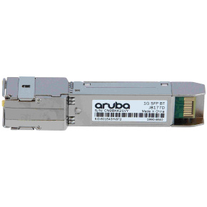 Aruba 1G SFP RJ45 T 100m Cat5e XCVR J8177D RENEW Aruba 1G SFP RJ45 T 100m Cat5e XCVR J8177D RENEW