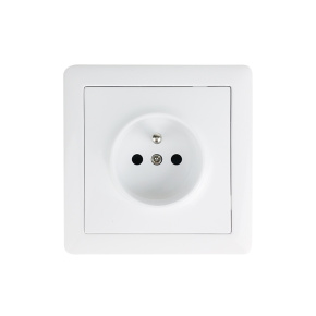 Solight zásuvka Slim, bílá Solight zásuvka Slim, bílá