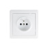 Solight zásuvka Slim, bílá