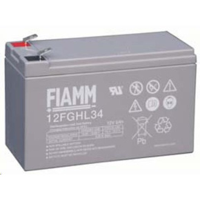 Baterie - Fiamm 12 FGHL 34 (12V/9,0Ah - Faston 250), životnost 10let